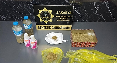 Ev Baskınında Sentetik Kannabinoid Ele Geçirildi