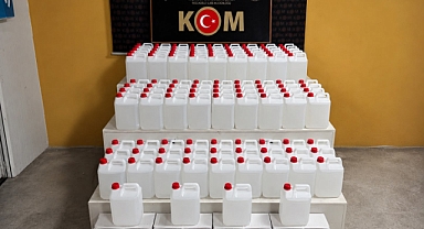KOM'dan Sahte Alkol Operasyonu