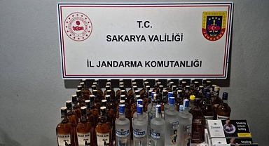 Jandarmadan Yılbaşı Öncesi Kaçak İçki Operasyonu 