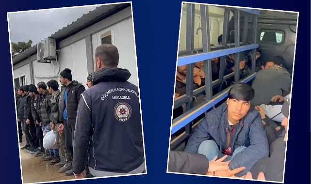 Kamyonetten 20 Göçmen Çıktı 