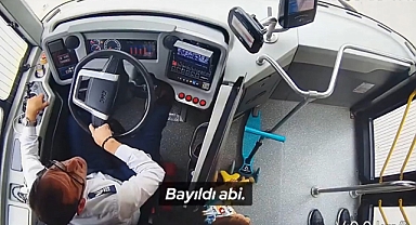 Yolcular Seferber Oldu Şoför Hastaneye Yetiştirdi